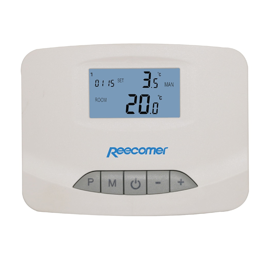 Termostat programabil cu fir REECOMER T15P, alb