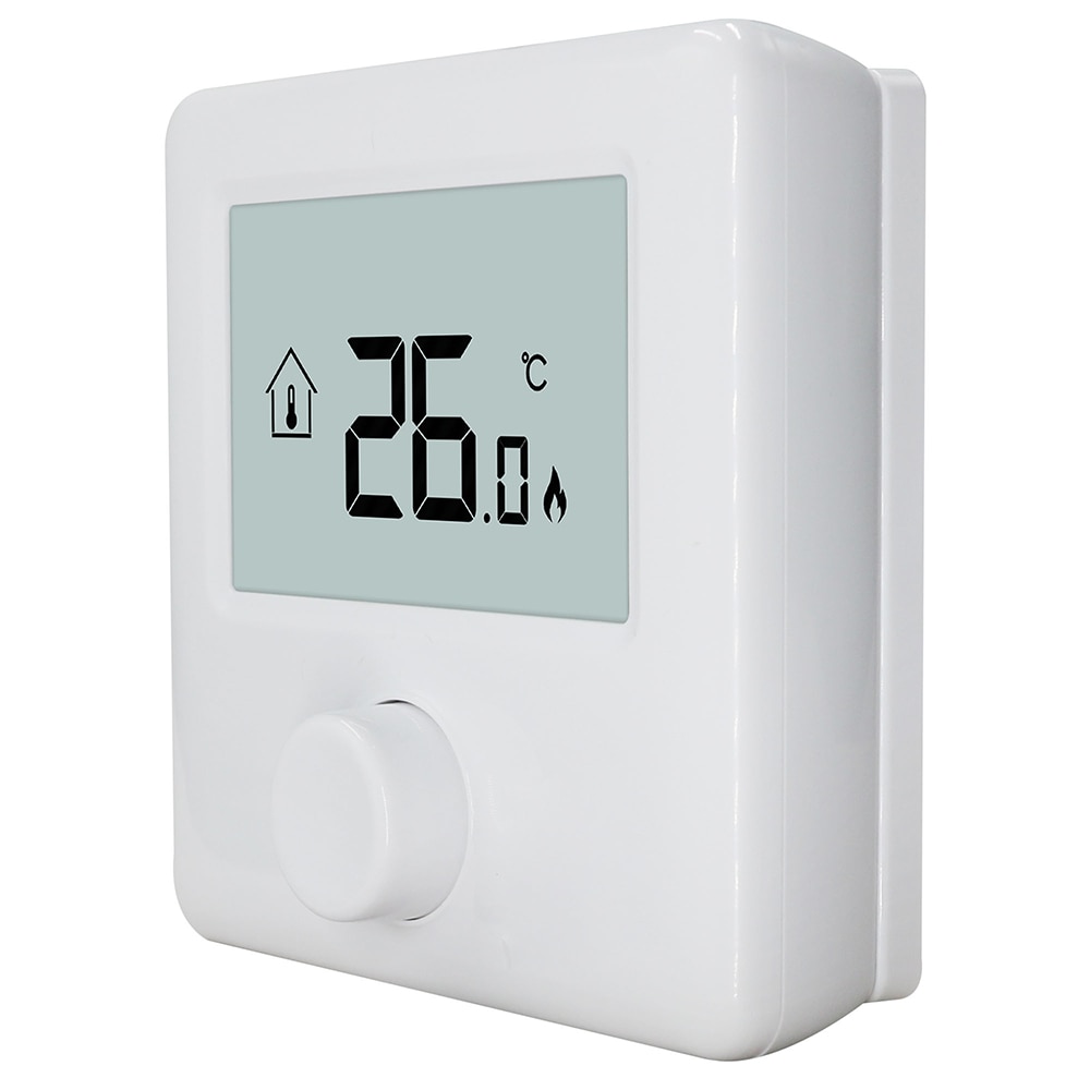 Termostat programabil cu fir REECOMER T15M, alb