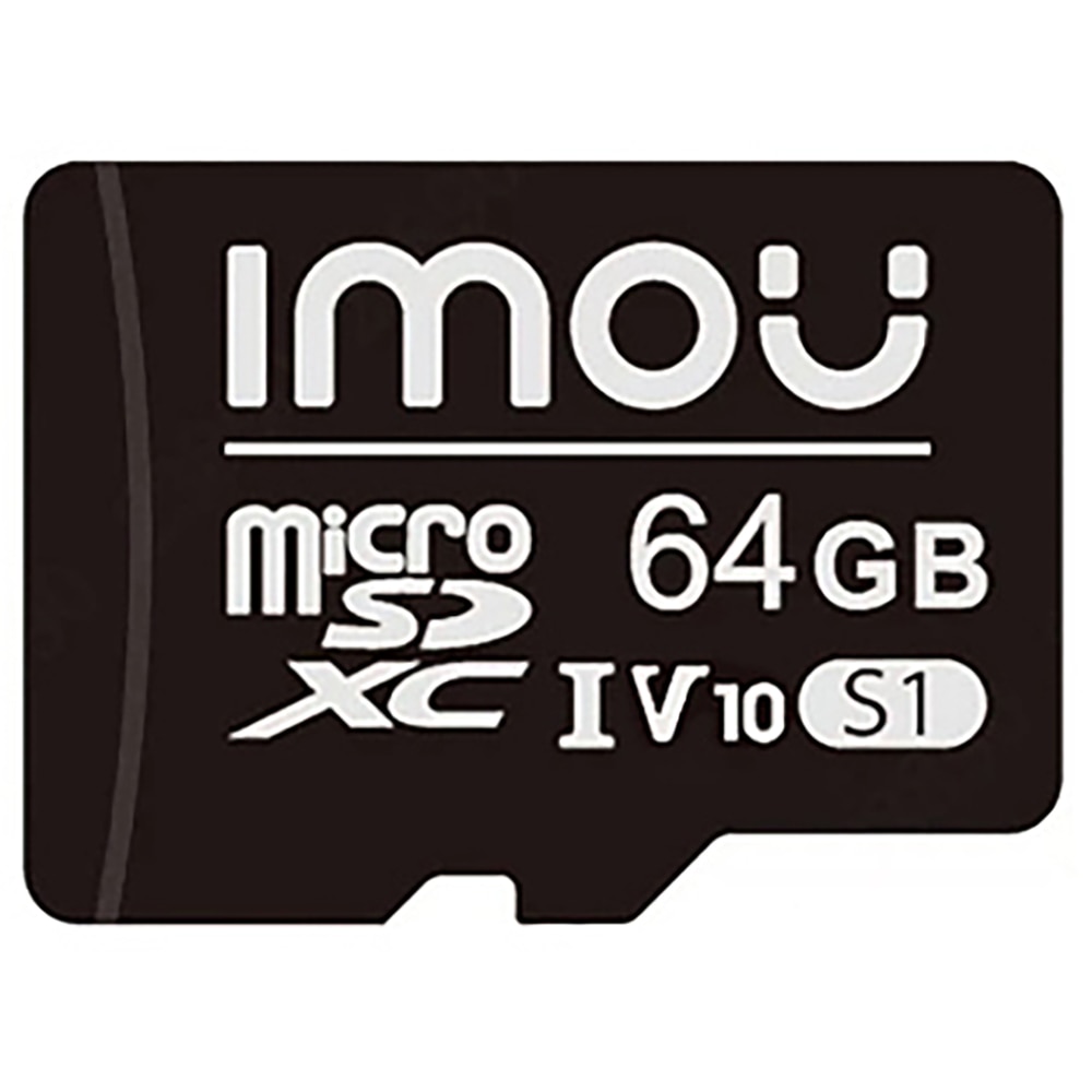 Card de memorie IMOU MicroSD, 64GB, 90MB/s, UHS-I