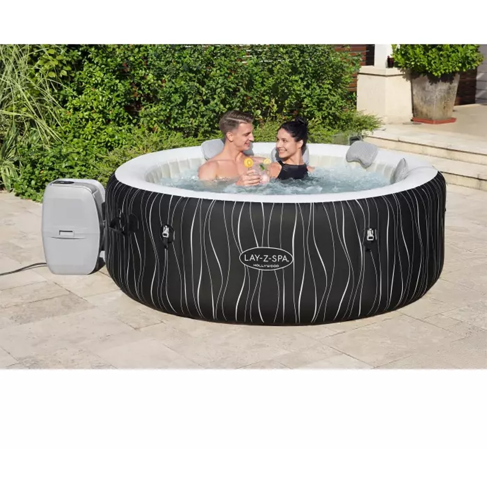 Piscina cu hidromasaj BETSWAY Lay-Z, 6 persoane, 196 m x 66 cm, 908 l