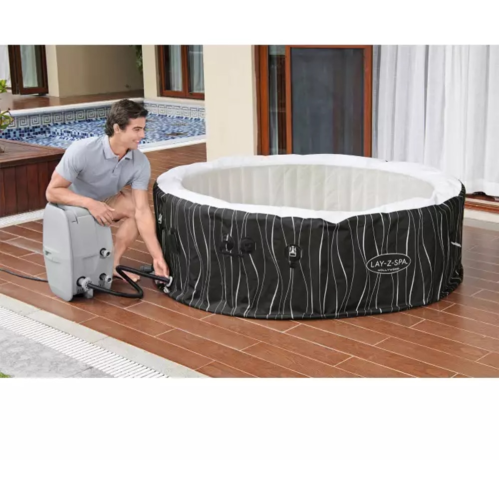 Piscina cu hidromasaj BETSWAY Lay-Z, 6 persoane, 196 m x 66 cm, 908 l