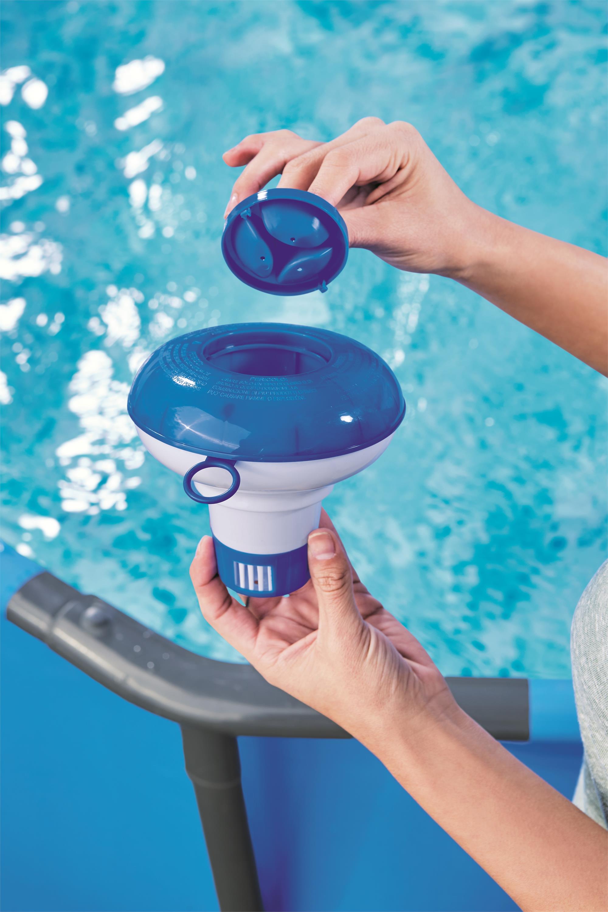 Plutitor chimic / Distribuitor flotant intretinerea apei in piscine, 12.5 cm   Bestway