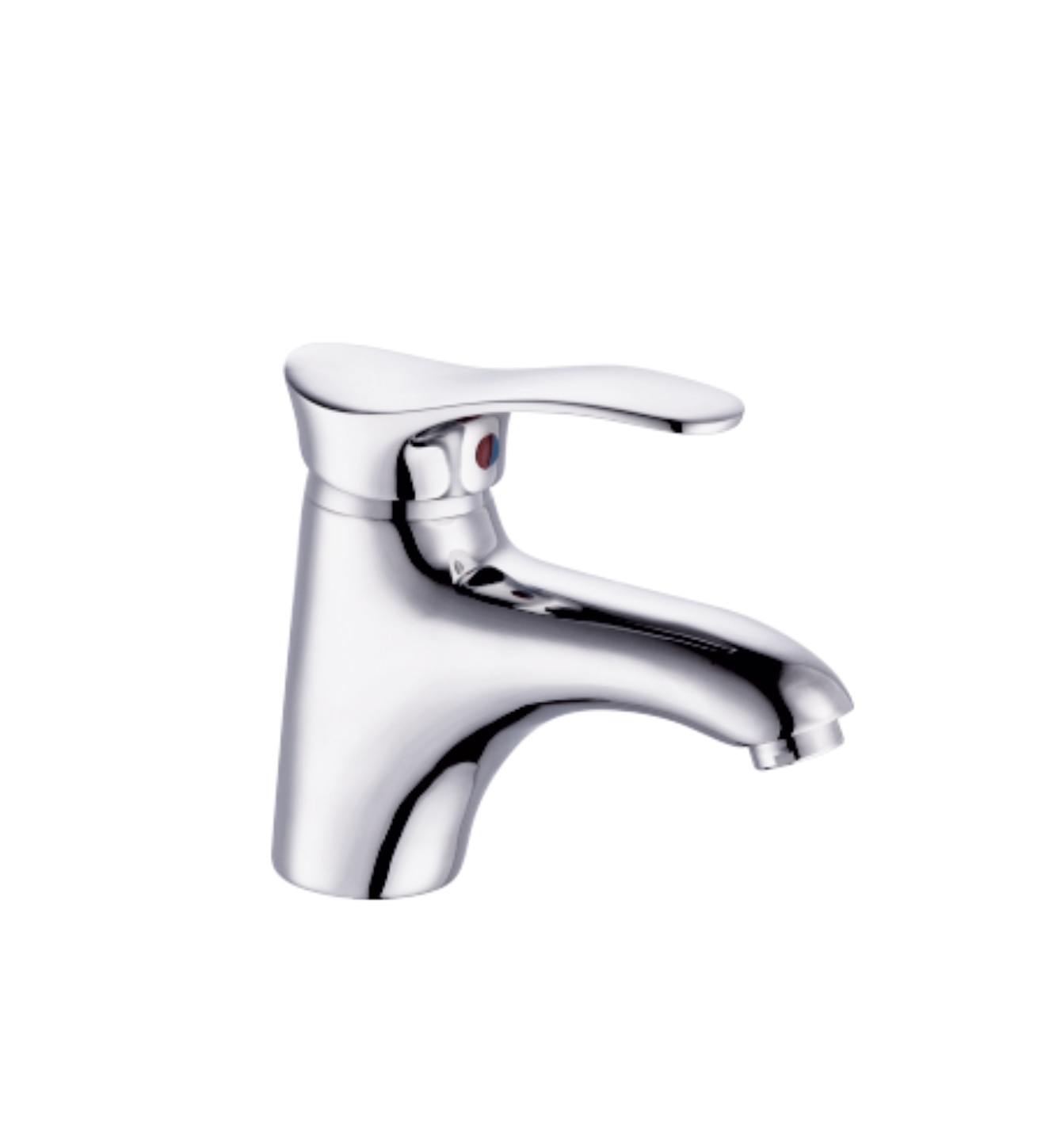 Baterie lavoar monocomanda, alama cu finisaj cromat  Reecomer Porto