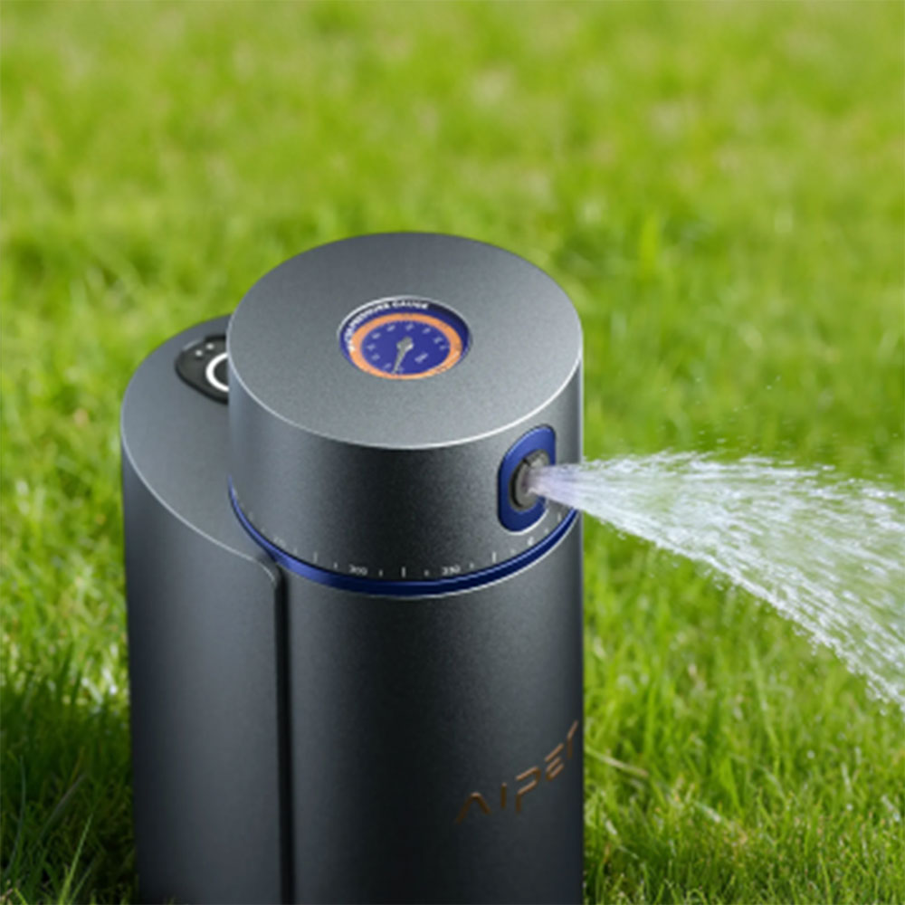 Sistem irigare pentru gradina AIPER Irrisense 2, smart, wi-fi, 445mp, negru