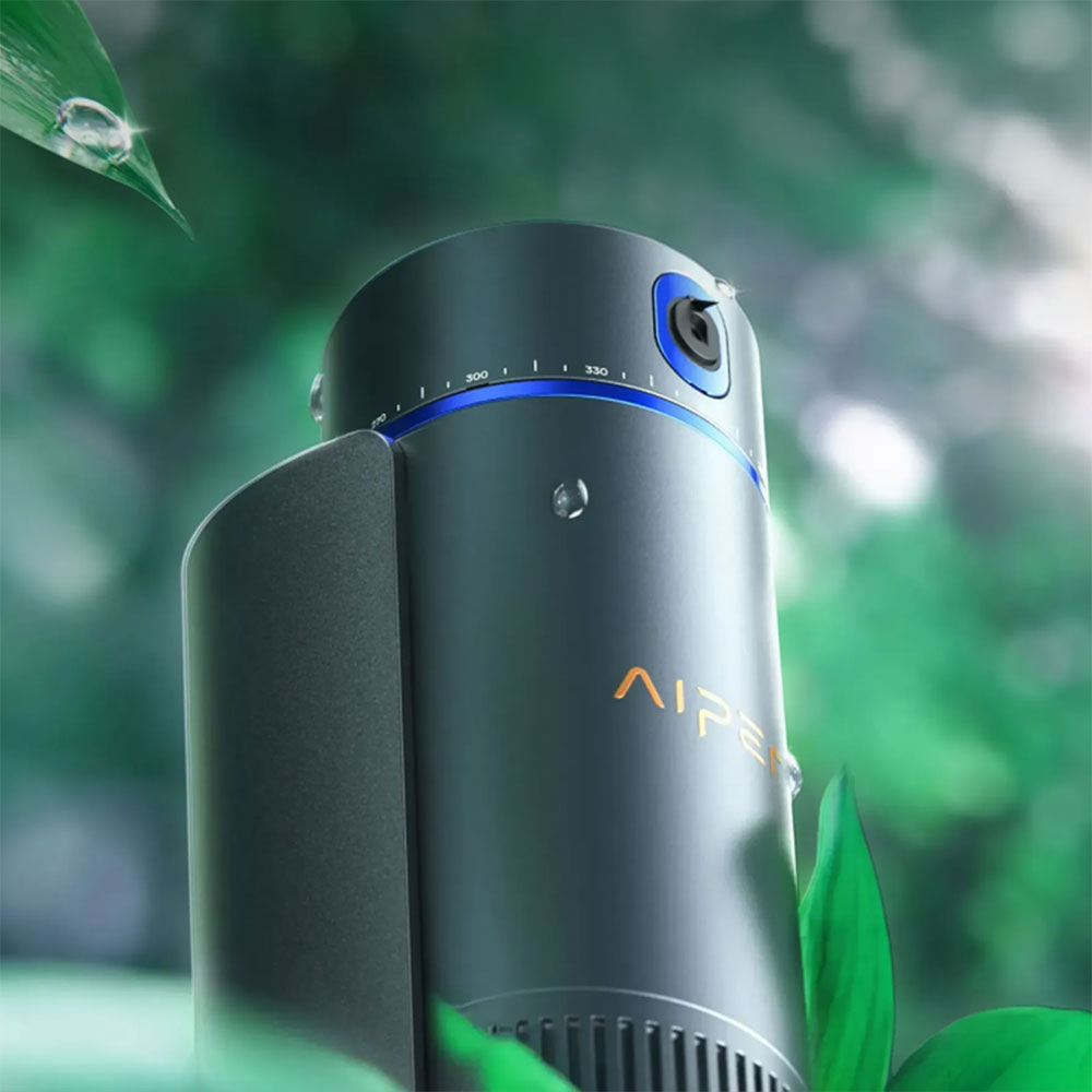 Sistem irigare pentru gradina AIPER Irrisense 2, smart, wi-fi, 445mp, negru