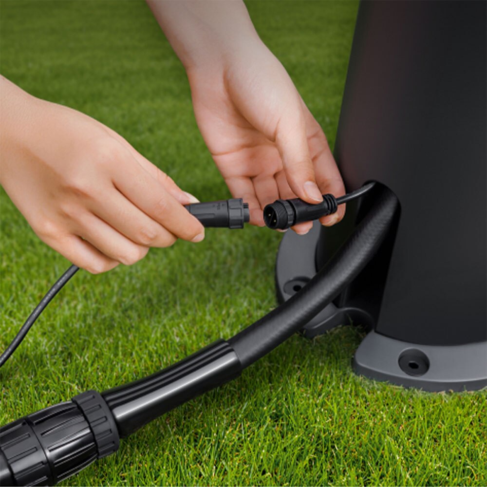 Sistem irigare pentru gradina AIPER Irrisense 2, smart, wi-fi, 445mp, negru