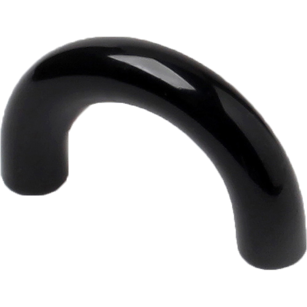 Maner 150, zamac, 4 x 0.8 x 2.4 cm, negru lucios