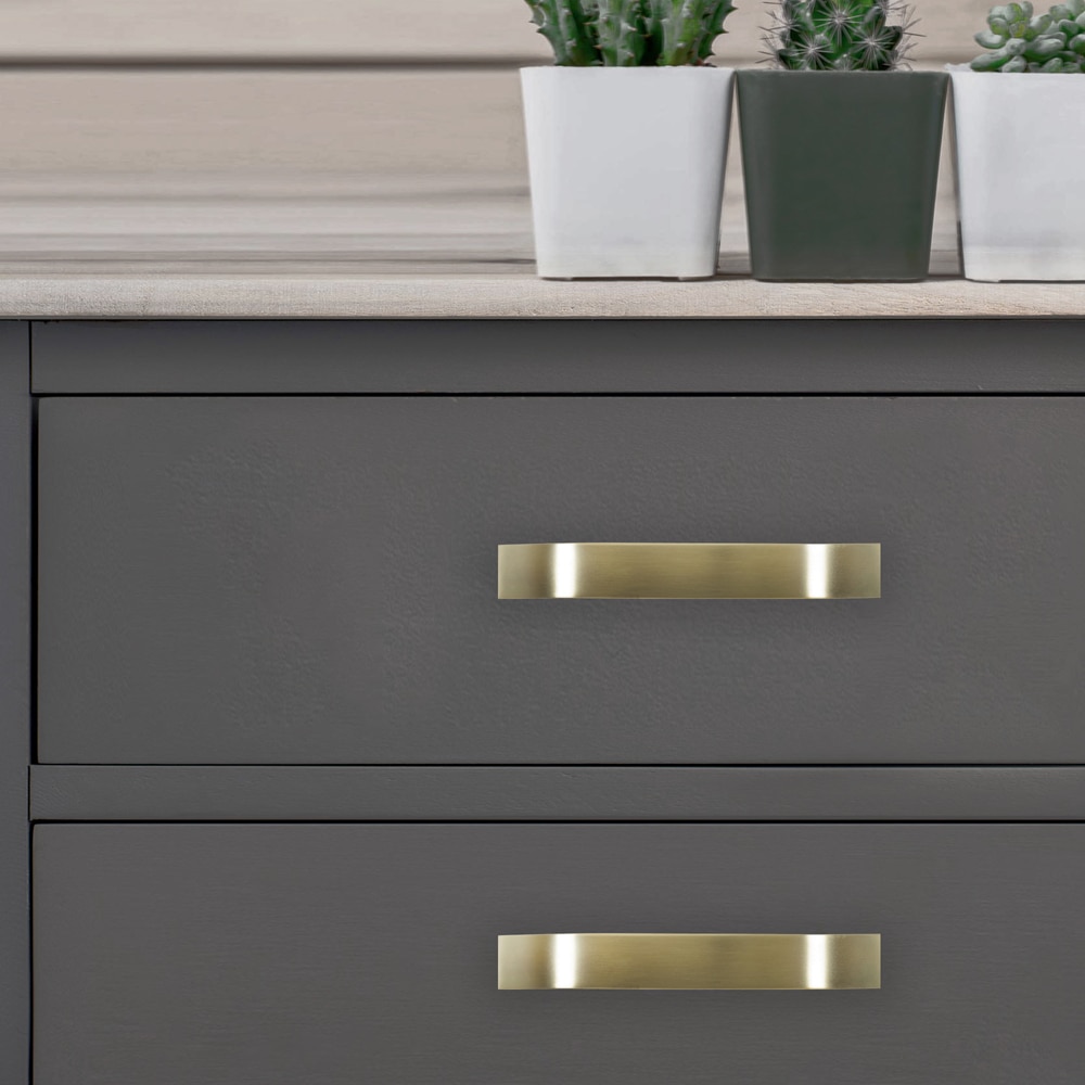 Maner 160, aluminiu, 18 x 2.5 x 2.8 cm, alama mat