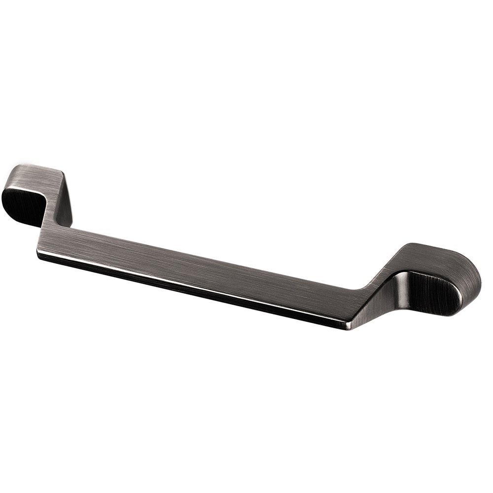 Maner 128, zamac, 14.5 x 1.8 x 2.8 cm, negru satinat