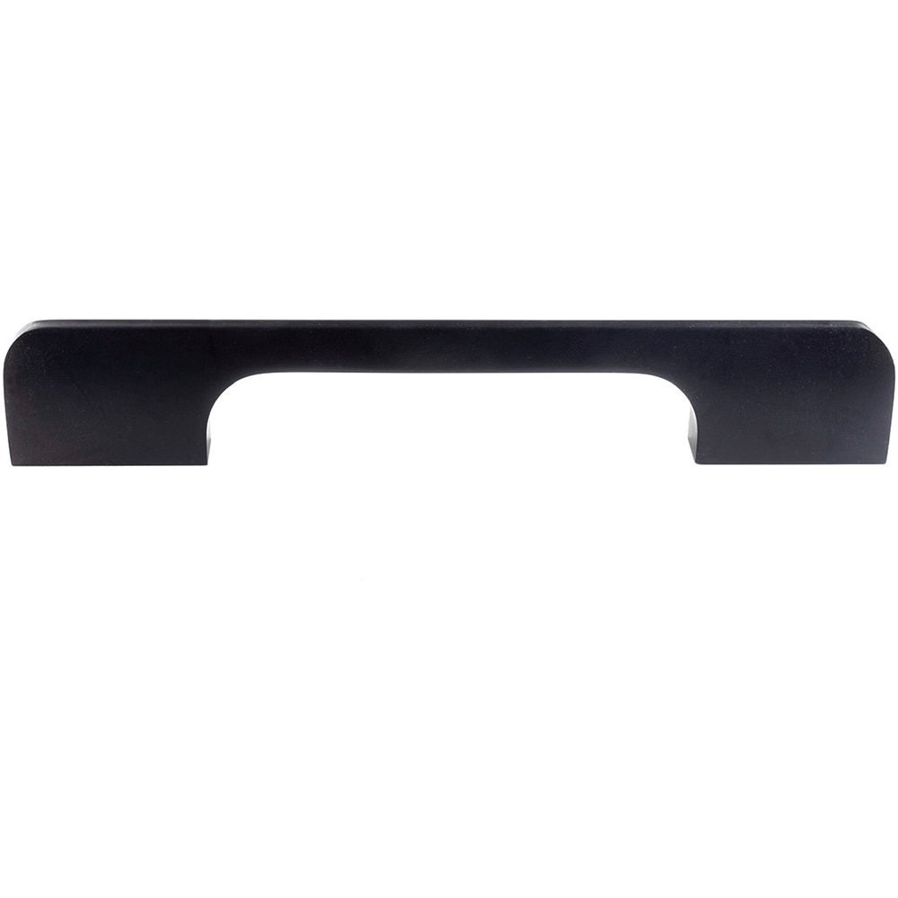 Maner 128, aluminiu, 14.8 x 1 x 2.5 cm, negru mat