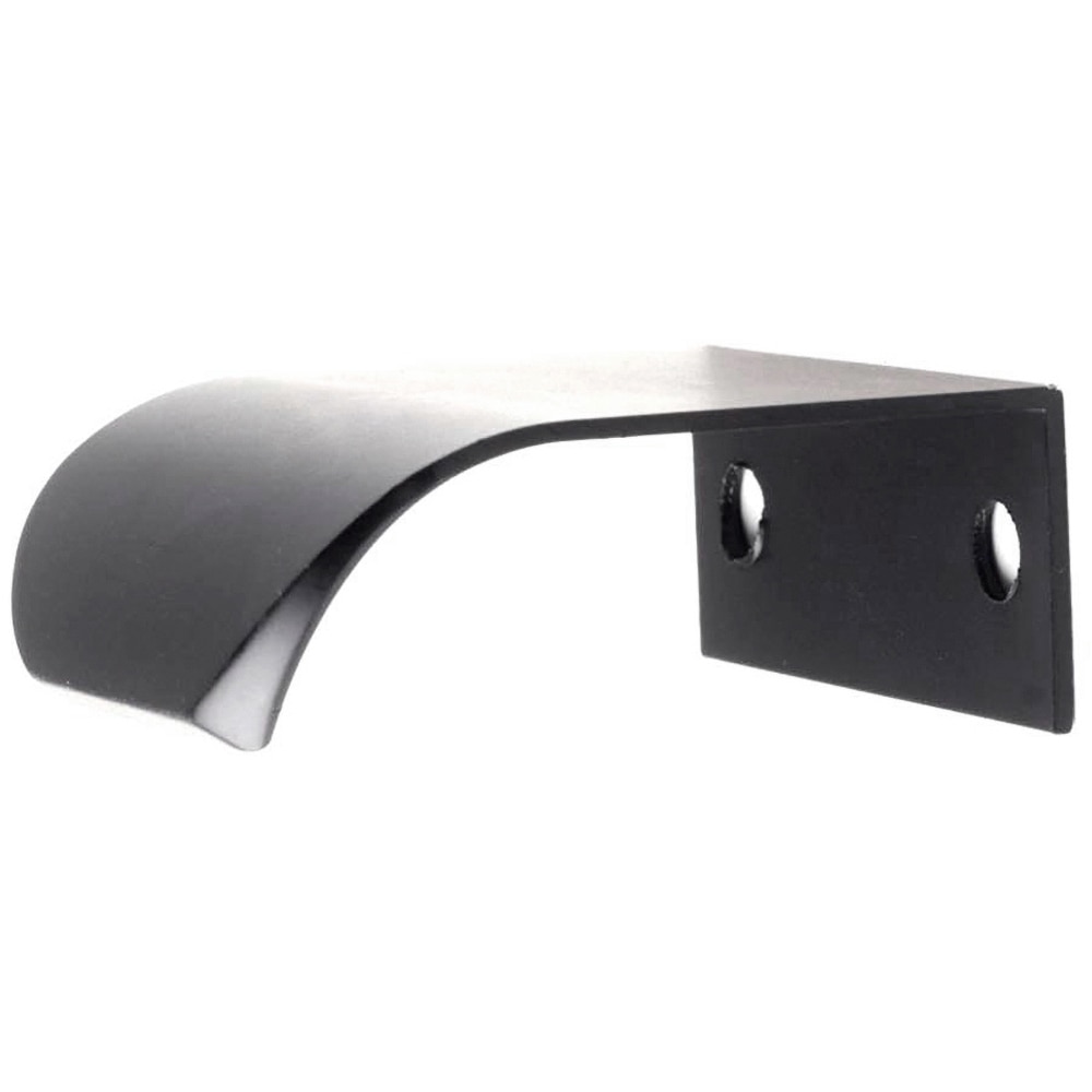 Maner 6127, aluminiu, 5.2 x 1.8 x 4 cm, negru mat