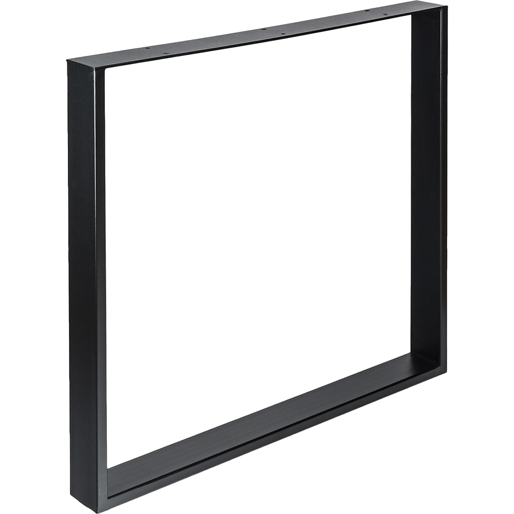 Picior masa stil industrial, 78 x 71.2 x 8 cm, rectangular, negru
