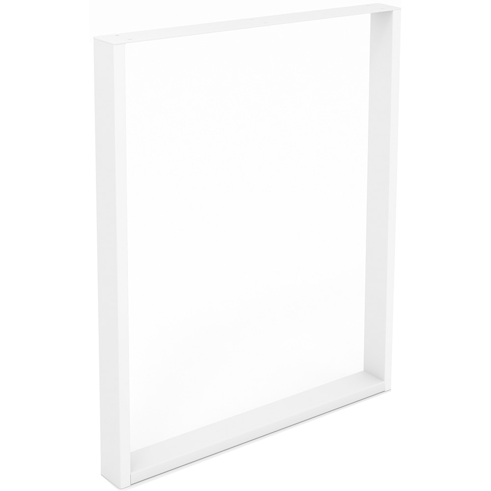 Picior masa stil industrial, 58 x 71.2 x 6 cm, alb