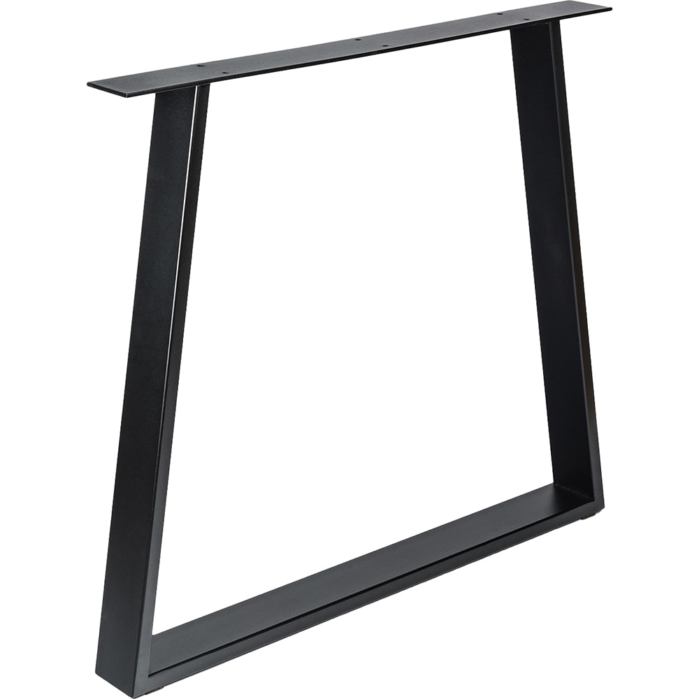 Picior masa stil industrial, 78 x 71.2 x 8 cm, trapez, negru