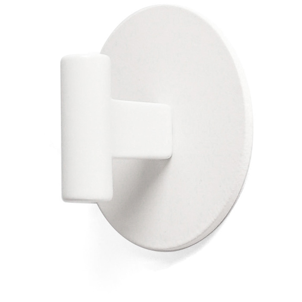 Cuier perete REUNION INDUSTRIAL 7-C1777.1.17, 1 agatatoare, otel, alb mat