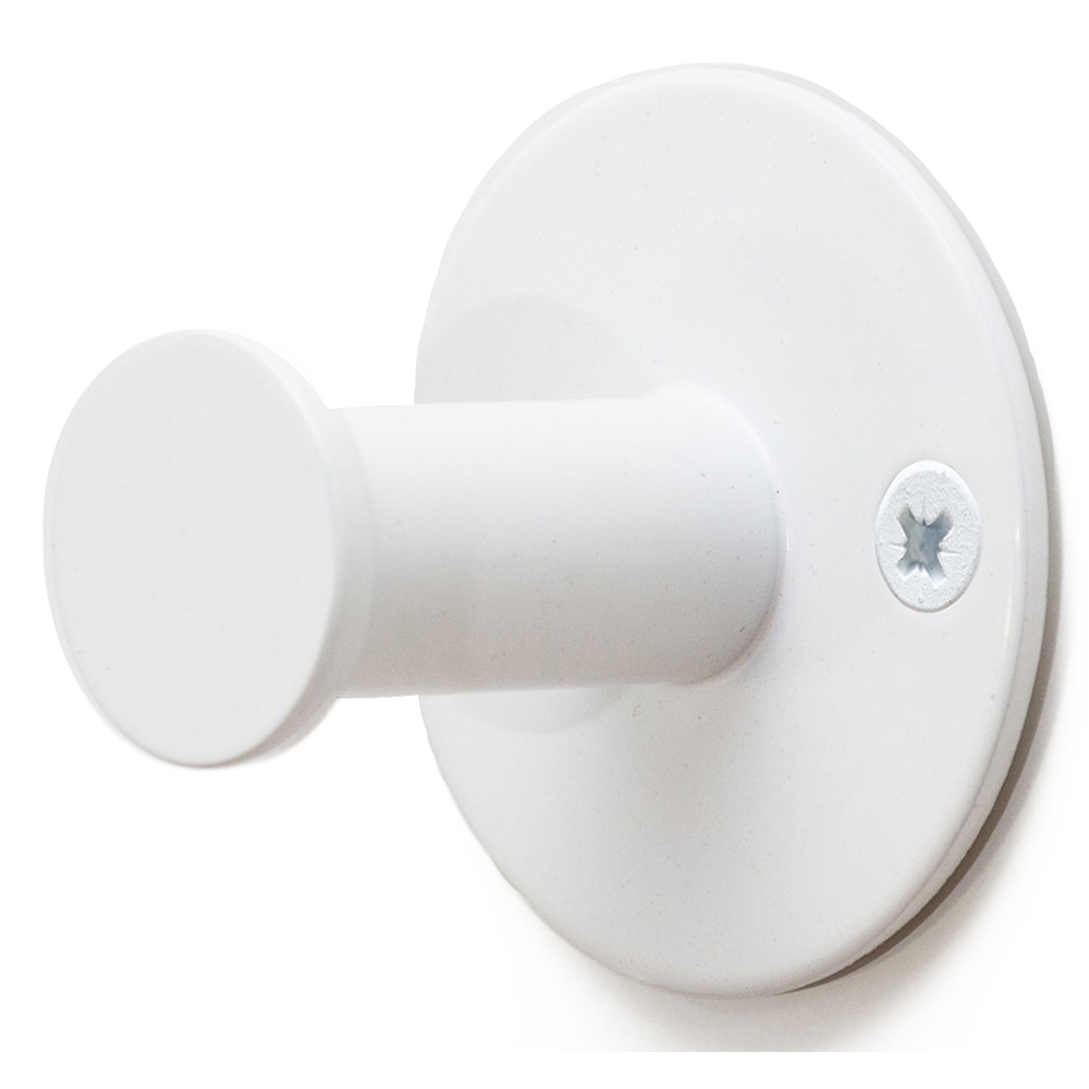 Cuier perete REUNION INDUSTRIAL 7-C8714.17, 1 agatatoare, otel, alb mat