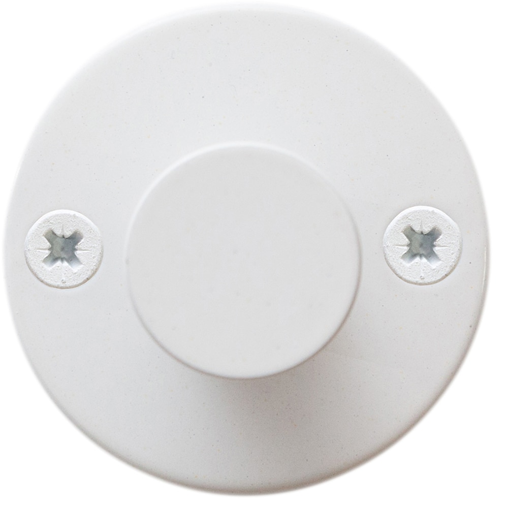 Cuier perete REUNION INDUSTRIAL 7-C8714.17, 1 agatatoare, otel, alb mat