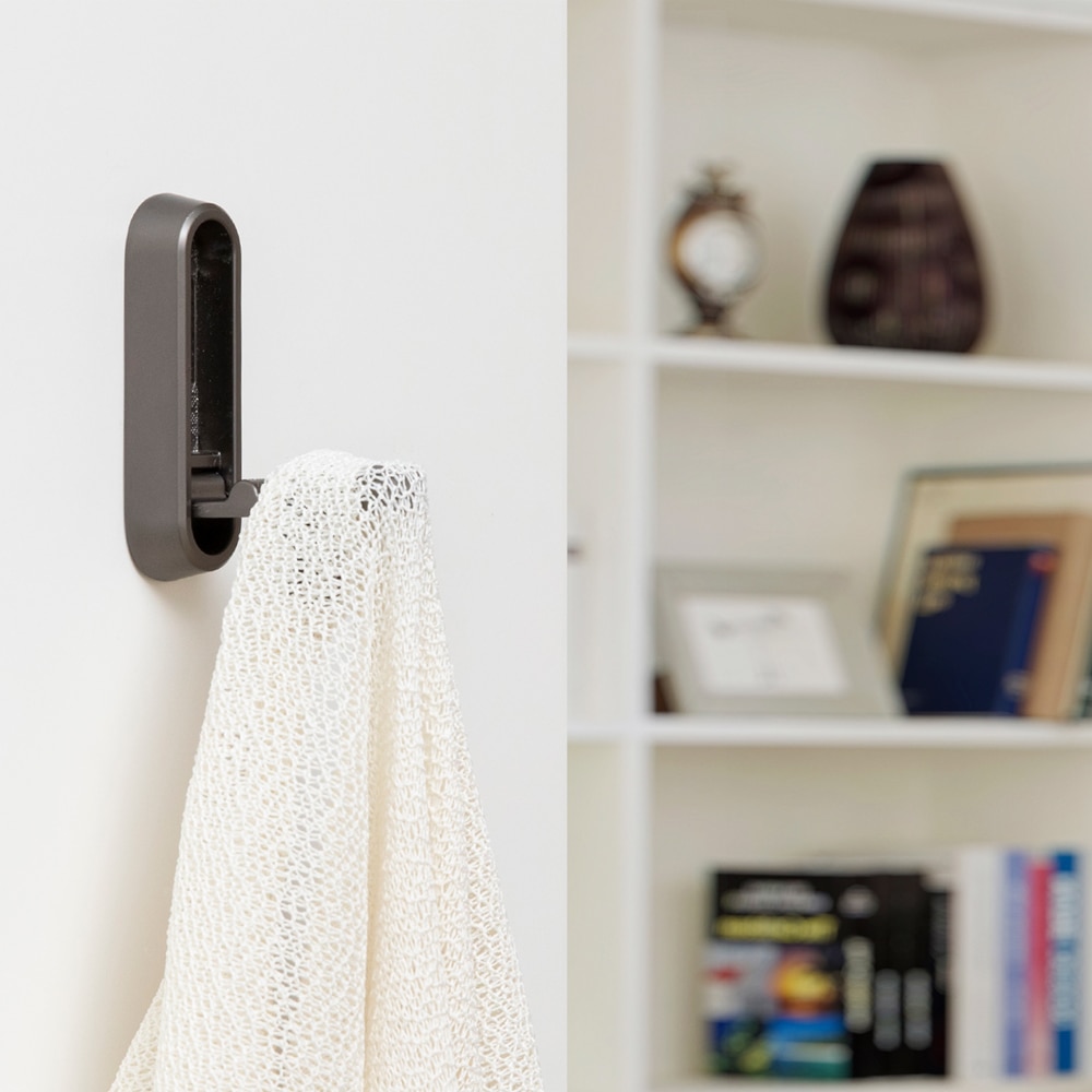 Cuier perete REUNION INDUSTRIAL 7-C8726.302, 1 agatatoare, zamac, gri