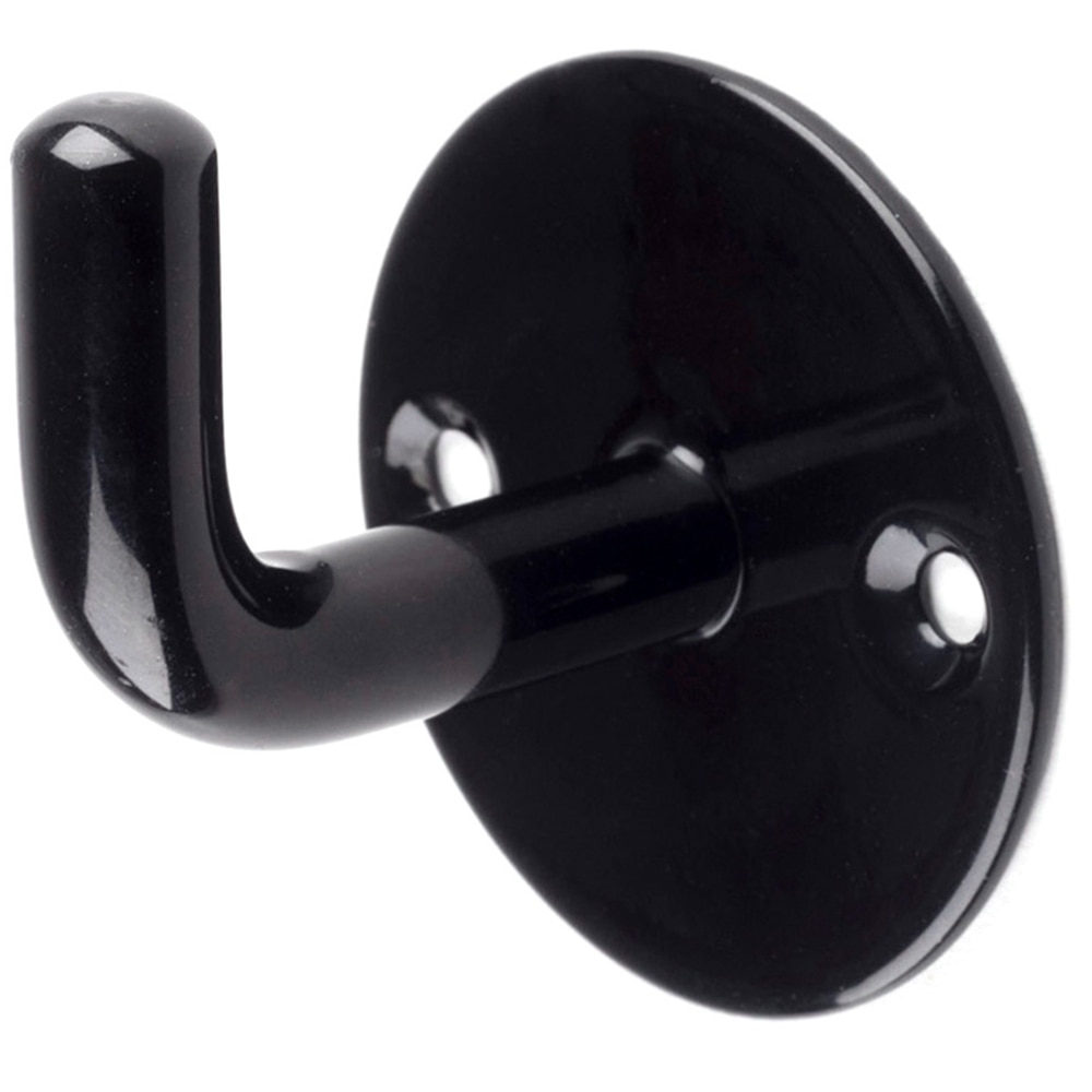 Cuier perete REUNION INDUSTRIAL 7-C8741.03, 1 agatatoare, otel, negru lucios