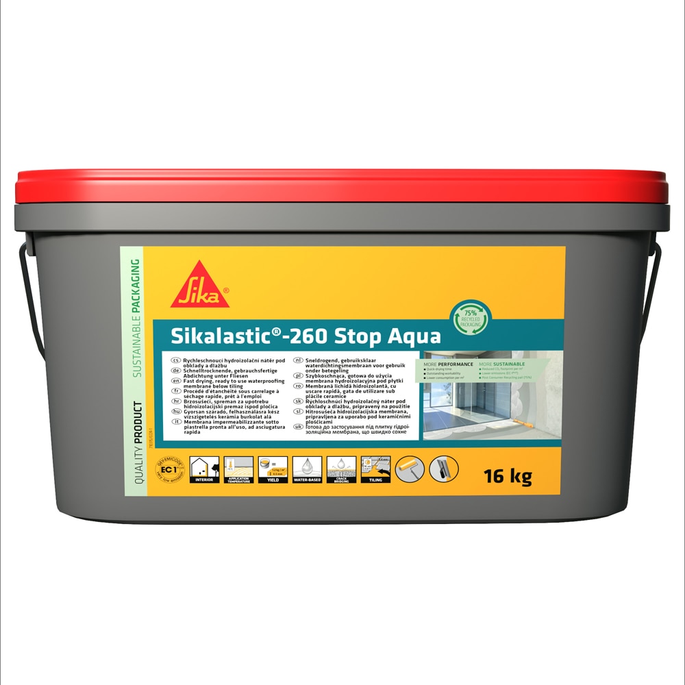 Hidroizolatie lichida SILKA ROMANIA Sikalastic 260 Stop Aqua, 16Kg