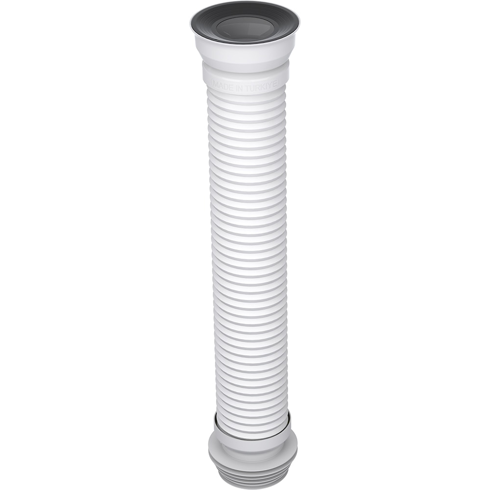 Racord WC extensibil WIRQUIN Essentiels 70950193, polipropilena, 320-600 mm, alb