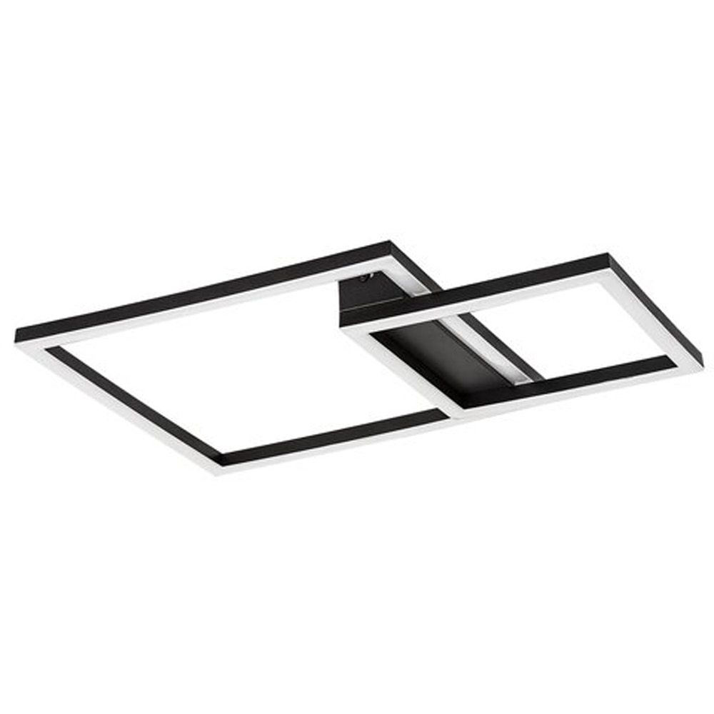 Plafoniera RABALUX Heleth, 24W, 1530lm, 3000K, IP20, negru