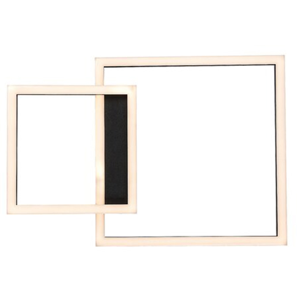 Plafoniera RABALUX Heleth, 24W, 1530lm, 3000K, IP20, negru