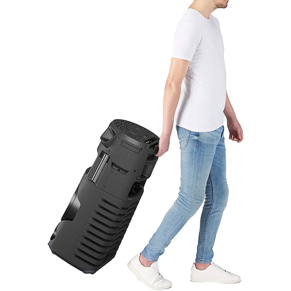 Sistem audio SONY MHC-V43D, Bluetooth, LDAC, Jet bass booster Mod fiesta, FM, Party music, negru