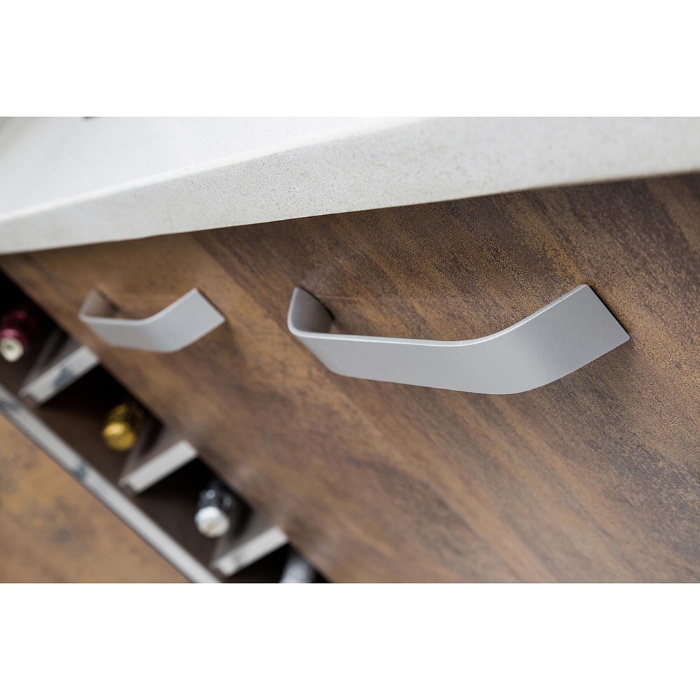 Maner P2267 160, aluminiu, 18 x 2.5 x 2.8 cm, argintiu mat