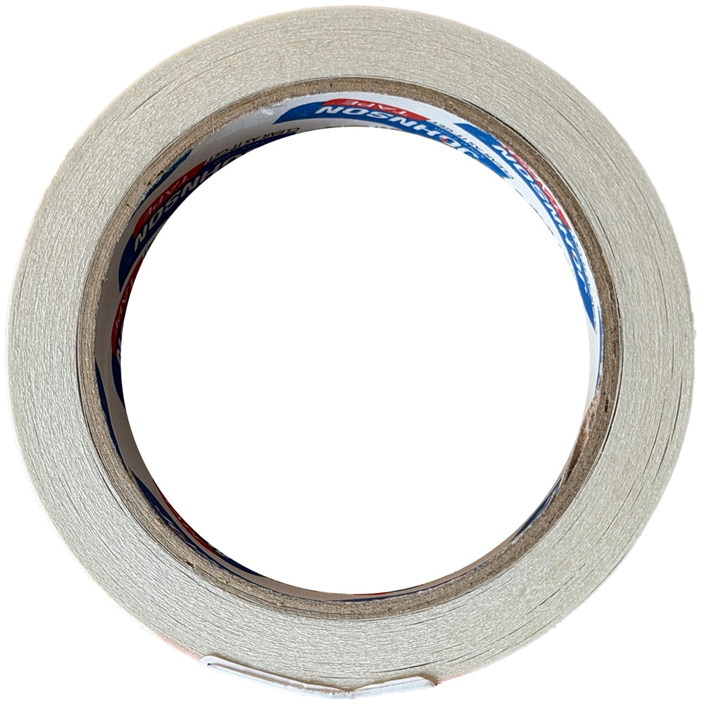 Banda dublu adeziva JOHNSON, 24mm x 20m, alb