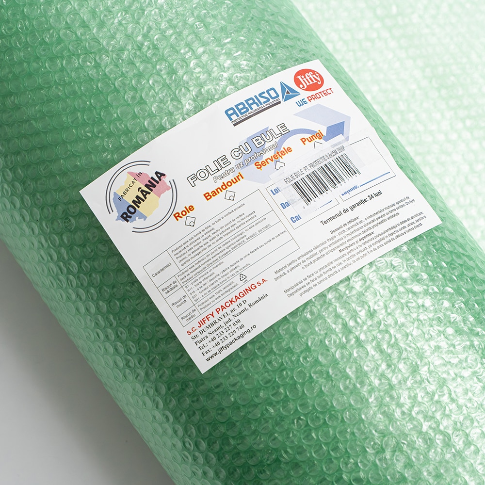 Folie cu bule, 0.8 x 25 m, 20 mp