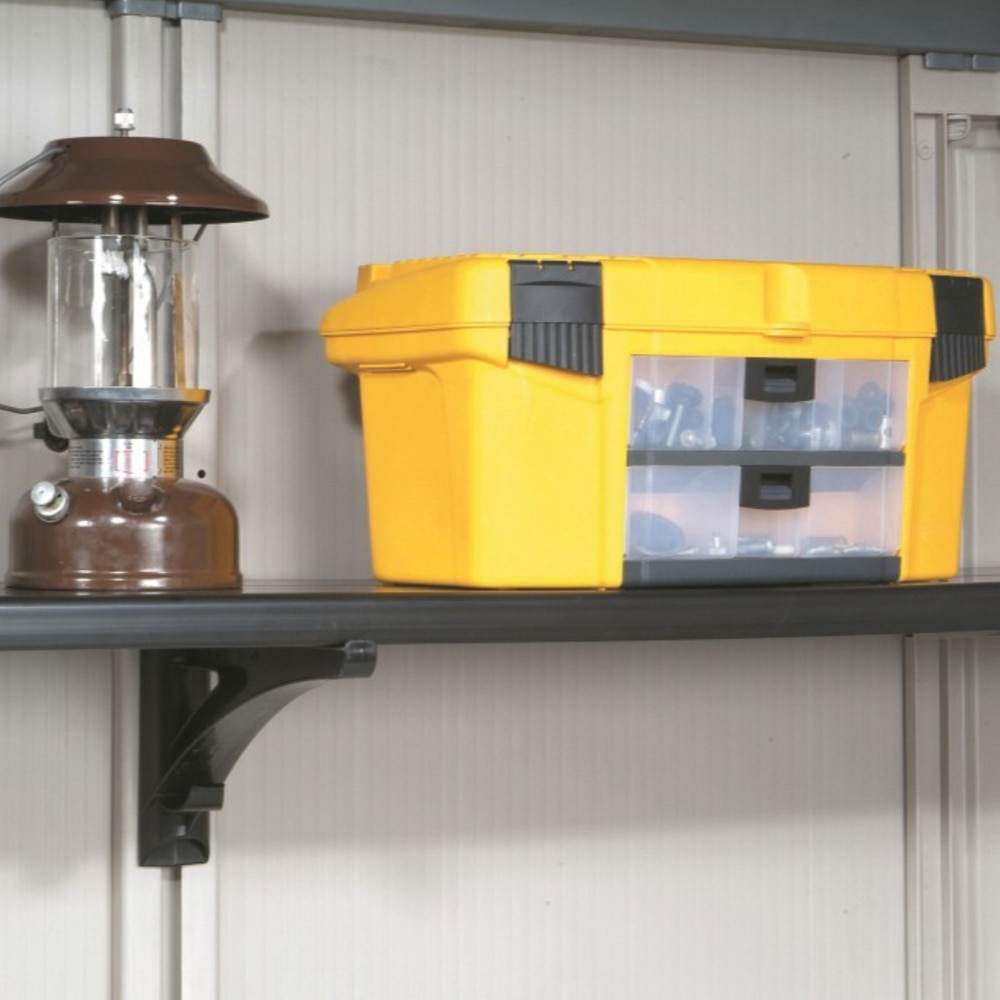 Raft suspendat KETER, polipropilena, 164 x 33 x 3.8 cm, negru