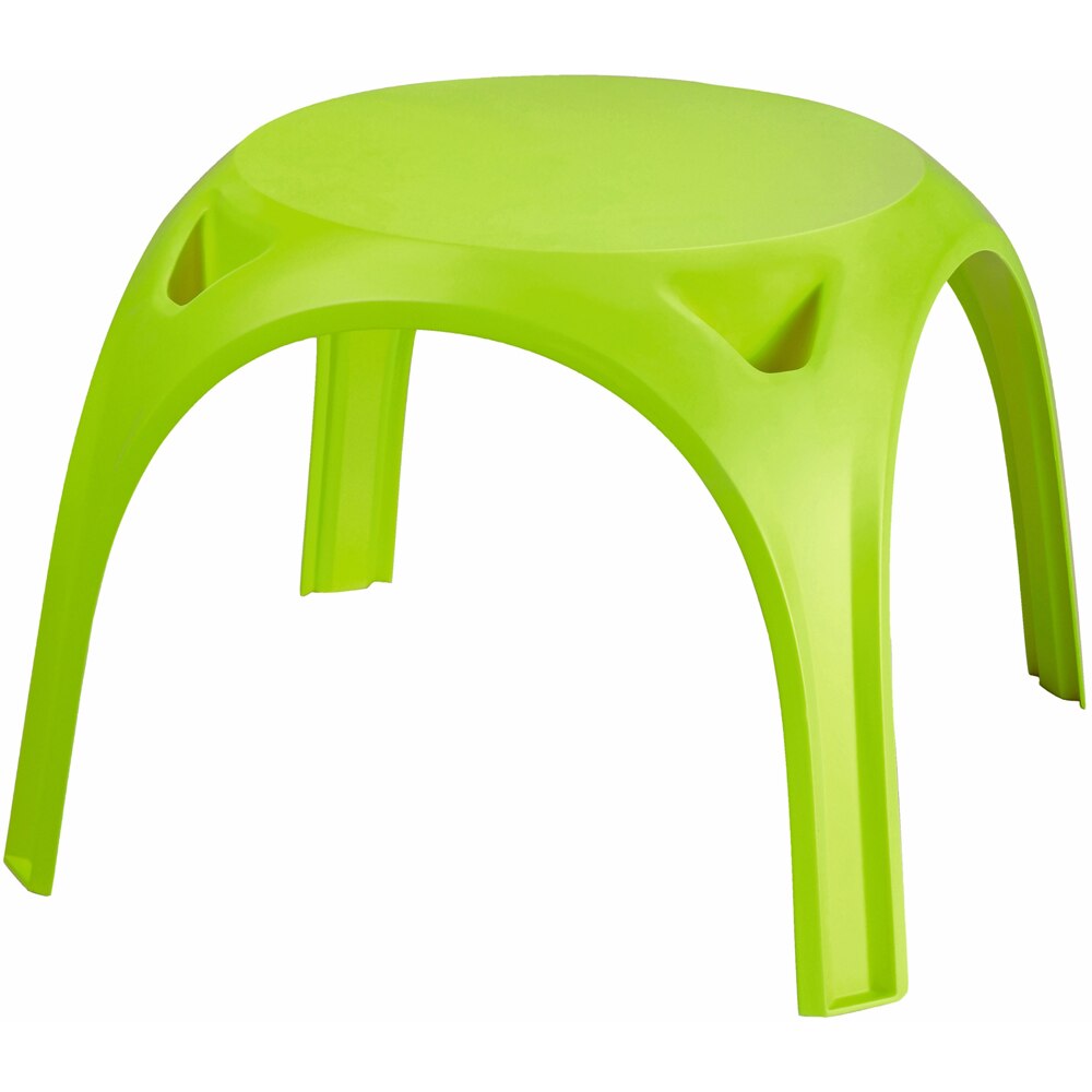 Masa terasa copii KETER, polipropilena, 4 locuri, 64 x 64 x 48 cm, verde