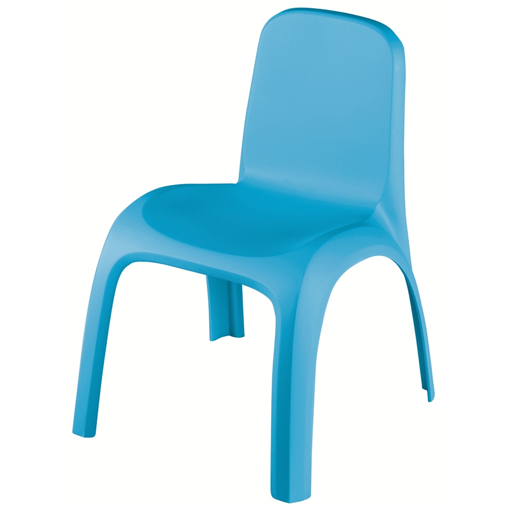 Scaun terasa copii KETER, polipropilena, 40 x 38 x 53 cm, albastru