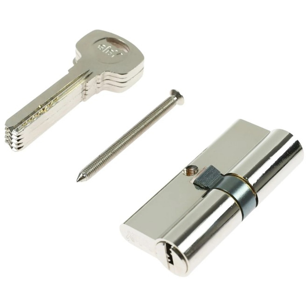 Cilindru de siguranta YALE CA, 30 x 50 mm, nichel, 5 chei