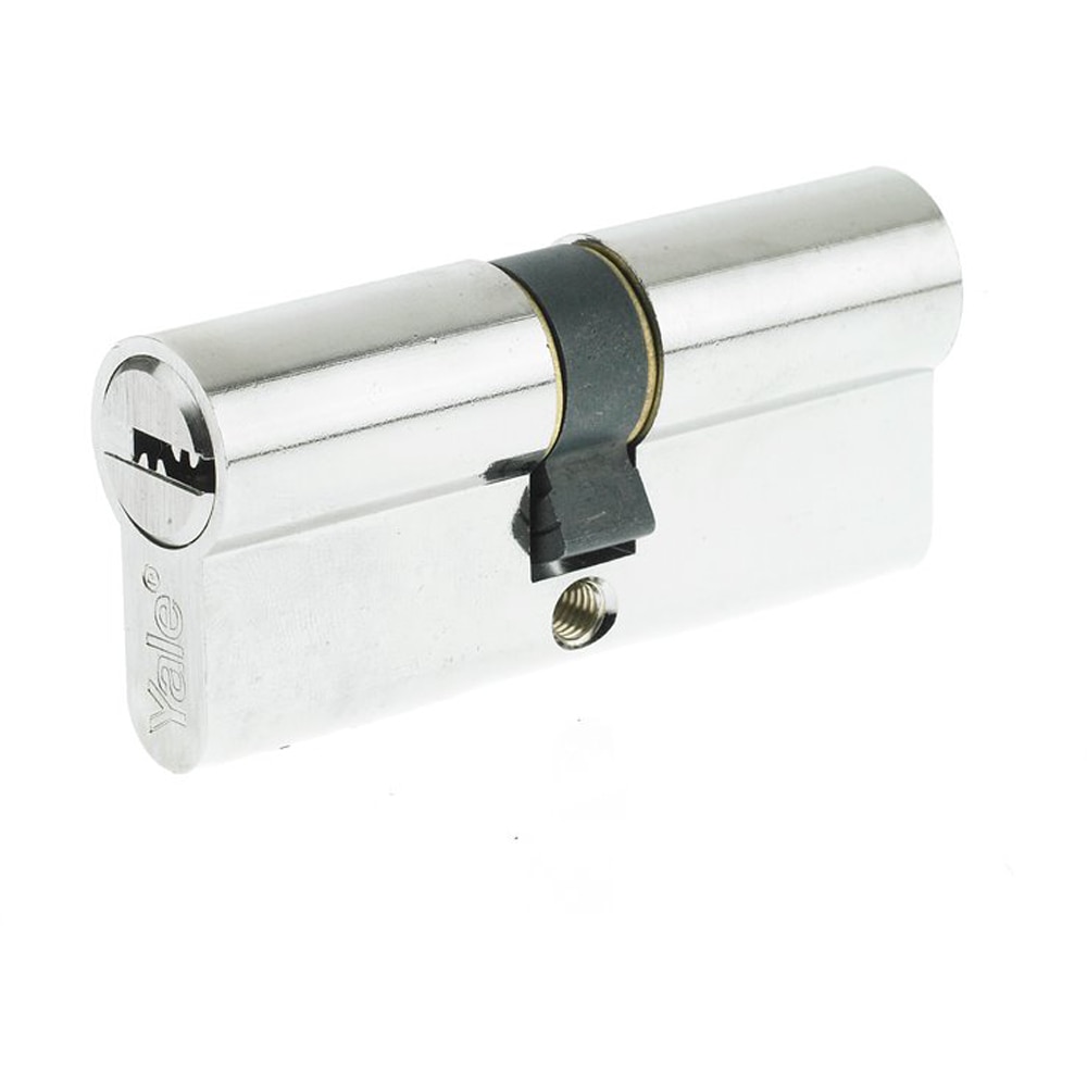 Cilindru de siguranta YALE CA, 35 x 35 mm, nichel, 5 chei
