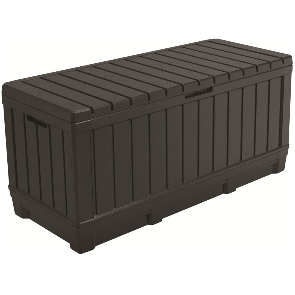 Lada depozitare KETER Kentwood 350 L, polipropilena, 128 x 53.6 x 59 cm, gri antracit