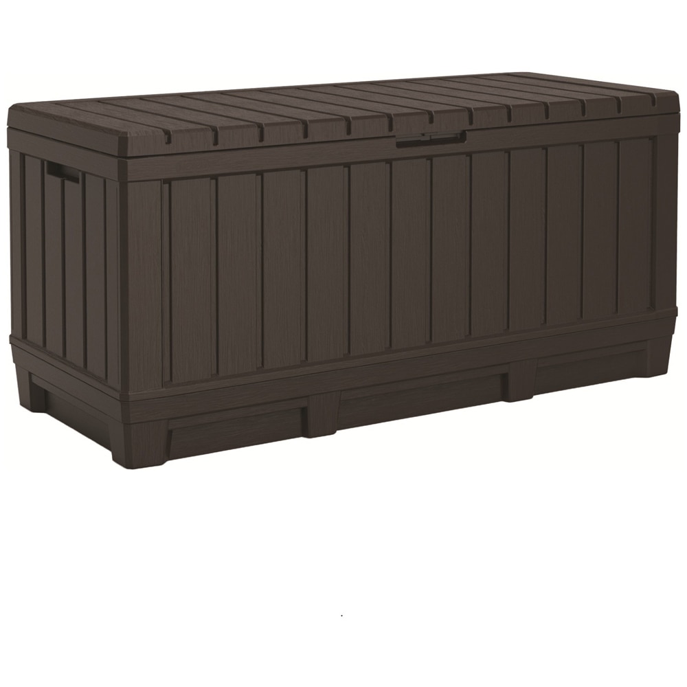 Lada depozitare KETER Kentwood 350 L, polipropilena, 128 x 53.6 x 59 cm, maro