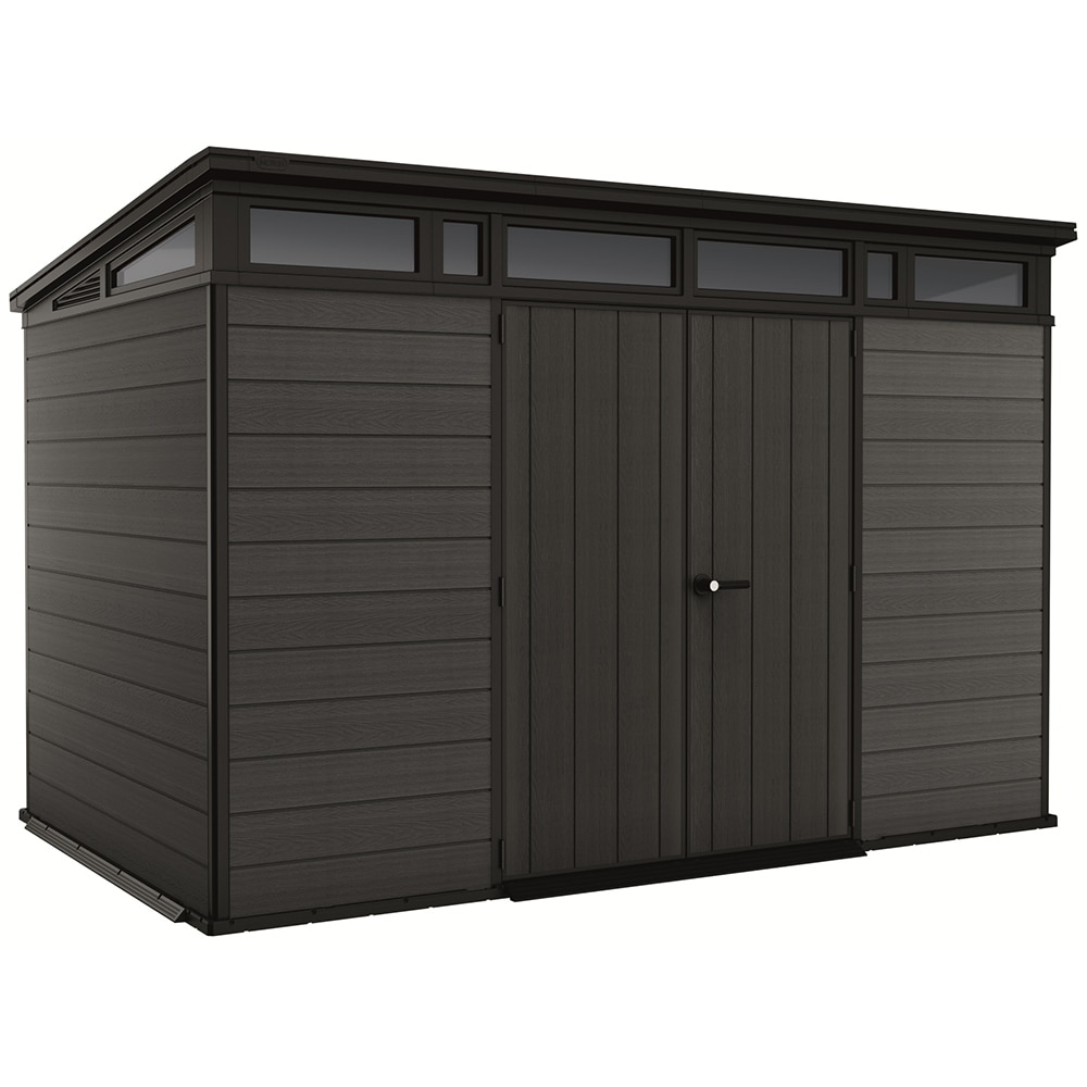 Casuta de gradina KETER Cortina 11x7, plastic, 342 x 218 x 226 cm, gri