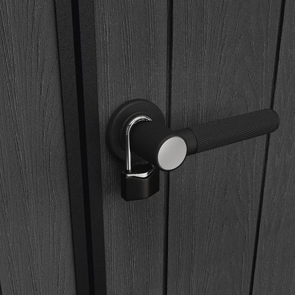 Casuta de gradina KETER Cortina 11x7, plastic, 342 x 218 x 226 cm, gri