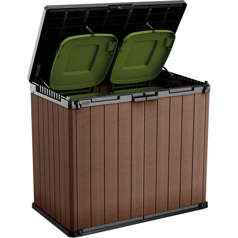 Lada depozitare KETER Sio Darwin 1150 L, polipropilena, 141 x 82 x 120 cm, maro