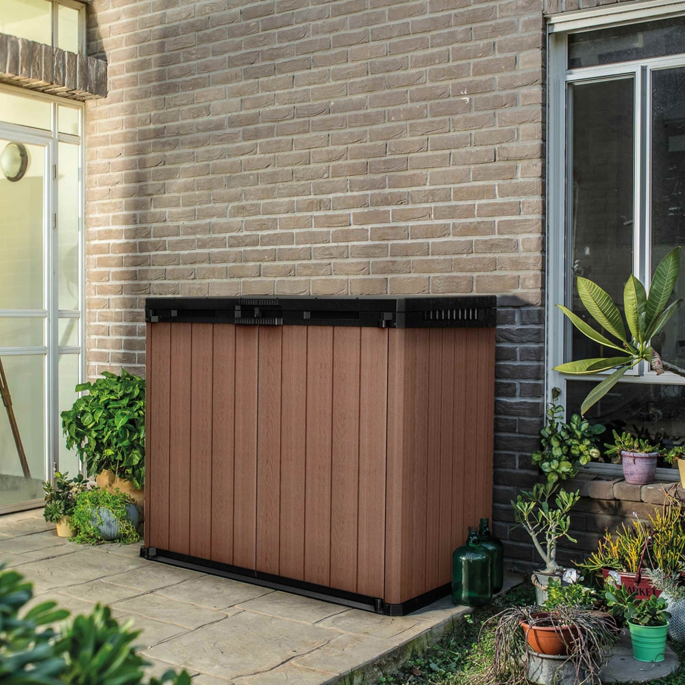 Lada depozitare KETER Sio Darwin 1150 L, polipropilena, 141 x 82 x 120 cm, maro