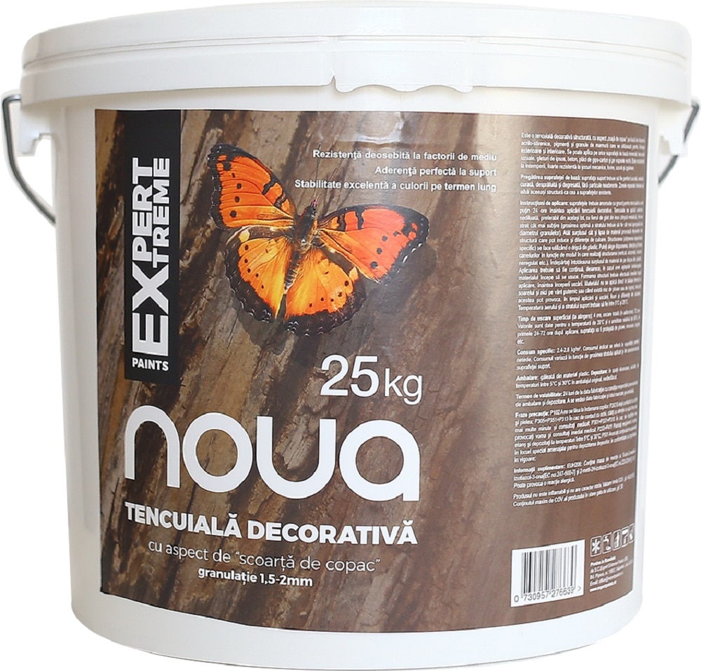 Tencuiala decorativa, alba, 25 kg  Noua