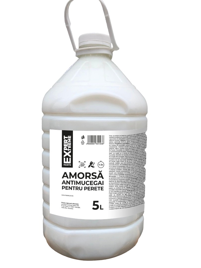 Amorsa antimucegai pentru perete, 5 L  Expert Extreme