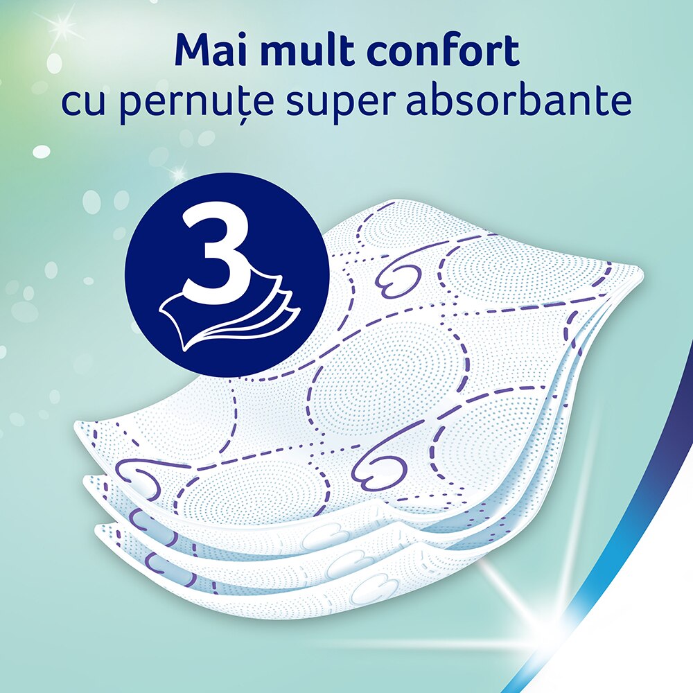 Hartie igienica ZEWA Deluxe Lavender dreams, 3 straturi, 16 role