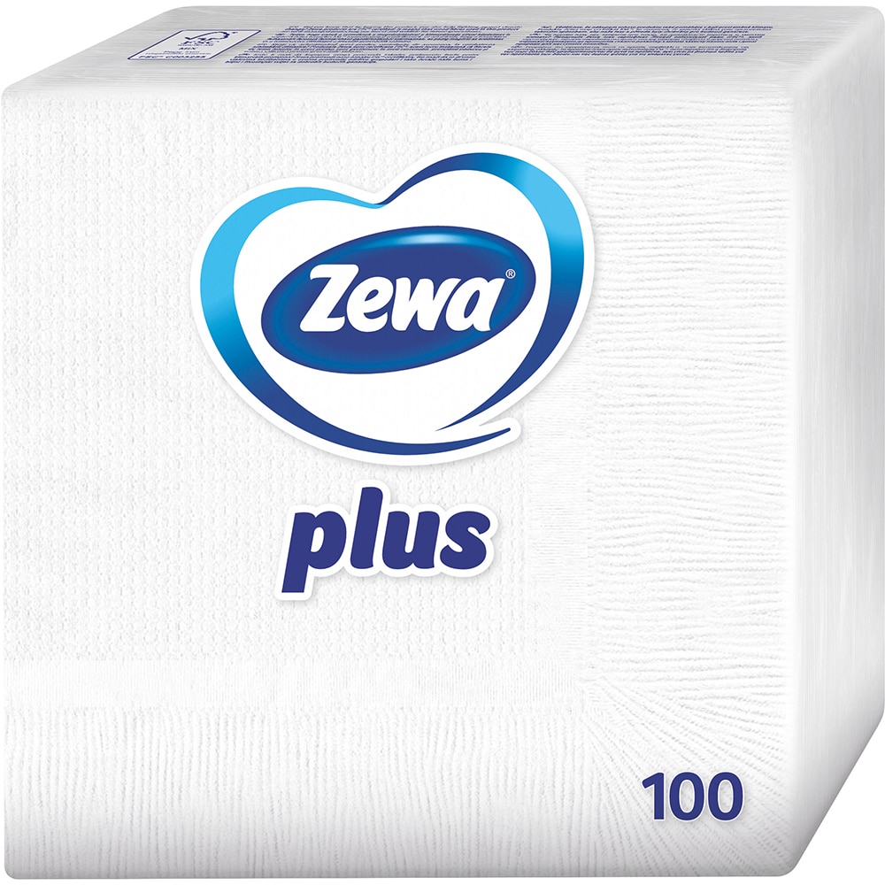 Servetele masa ZEWA Plus, 1 strat, 100 bucati, 28 pachete