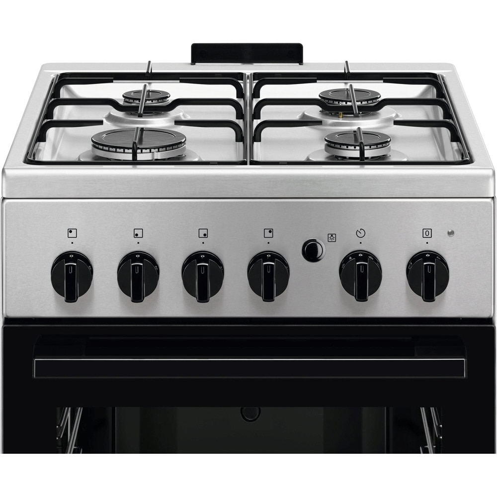 Aragaz ELECTROLUX LKG504012X, 4 arzatoare, Gaz, L 50 cm, Grill, Rotisor, inox