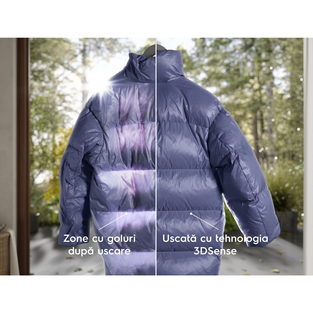 Uscator de rufe ELECTROLUX EW8D495MC, Pompa de caldura, 9 kg, 12 programe, Clasa C, alb