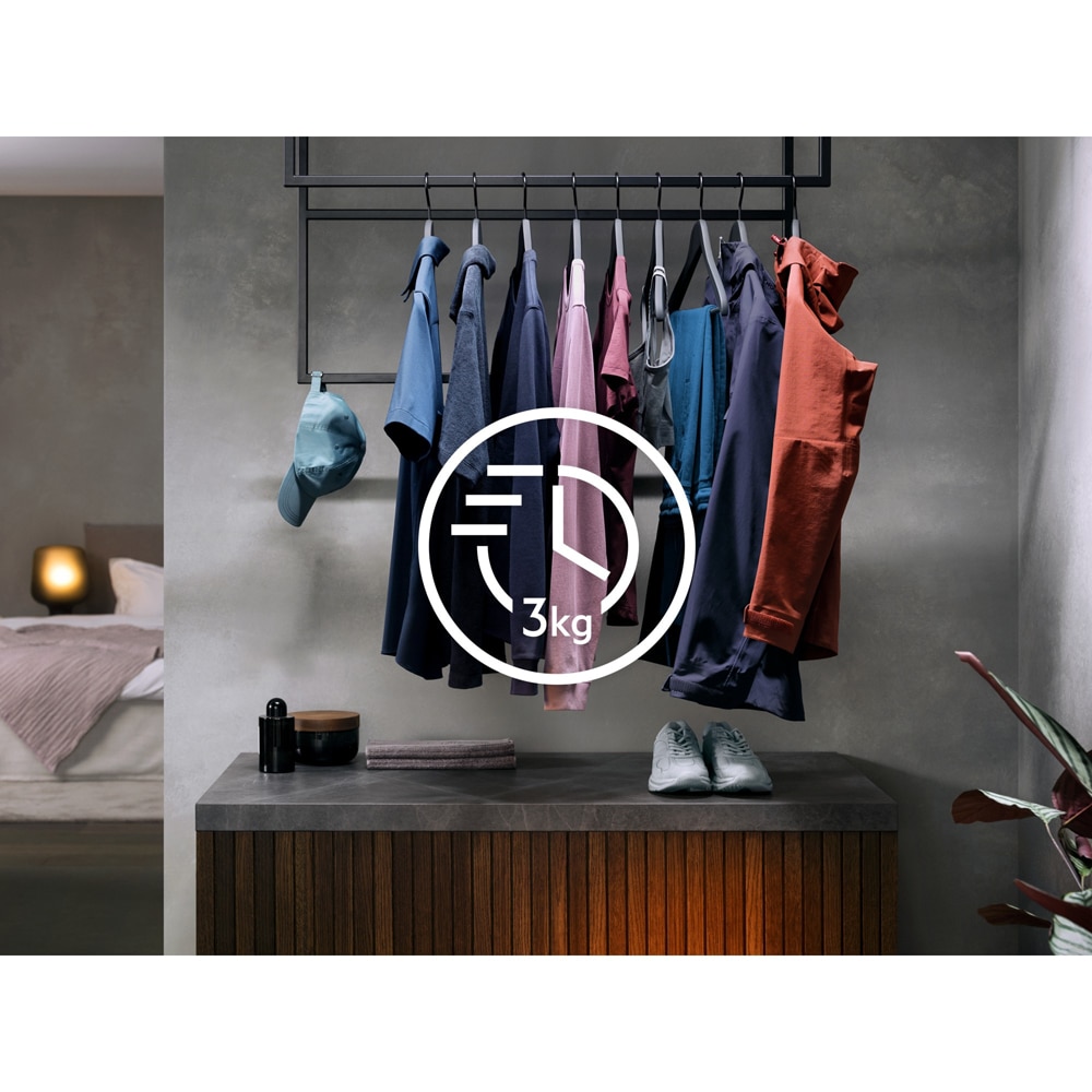 Masina de spalat rufe frontala slim AEG LSR6E27SE, 7 kg, 1200rpm, Clasa B, alb