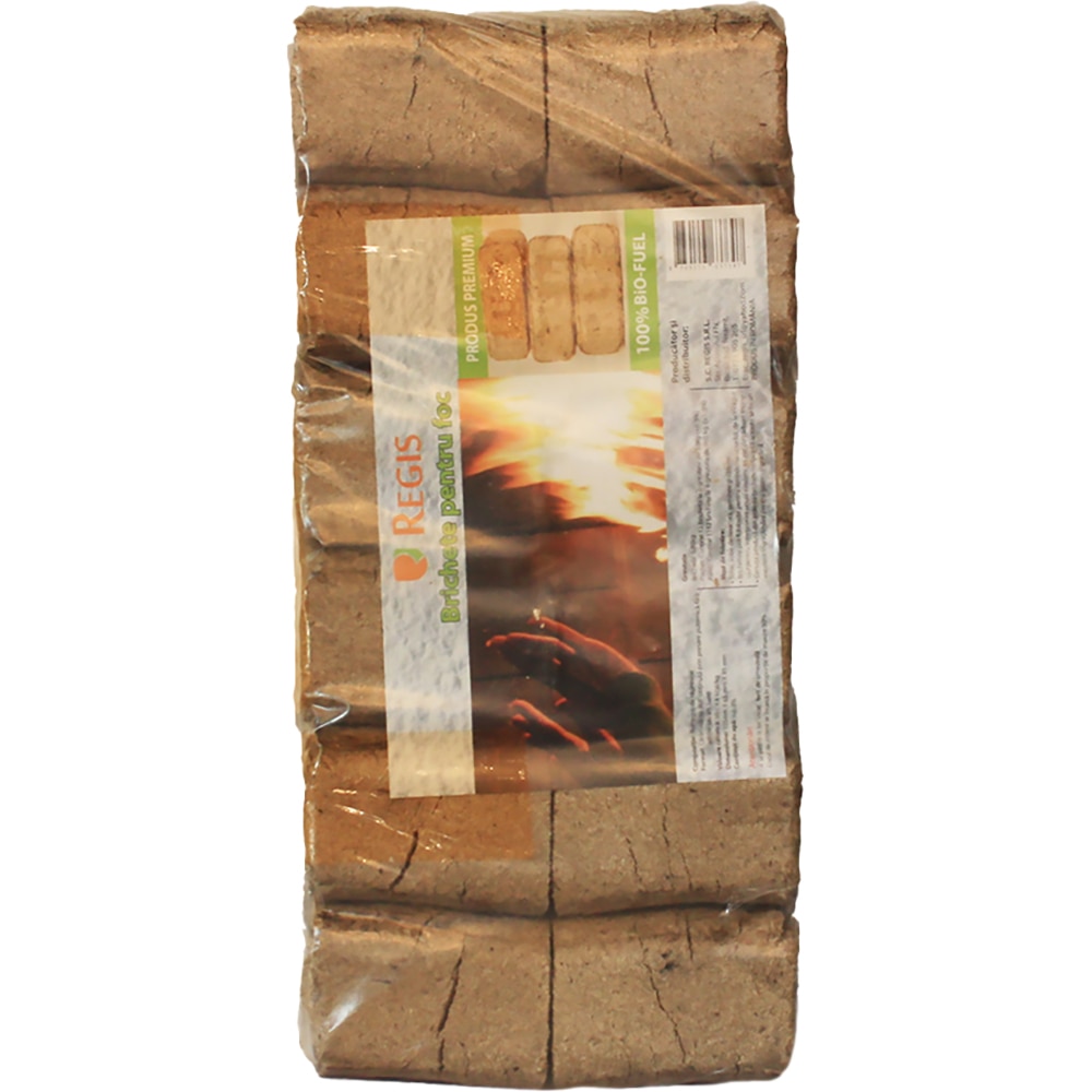 Brichete ecologice Ruf din rumegus de rasinoase, 12 buc